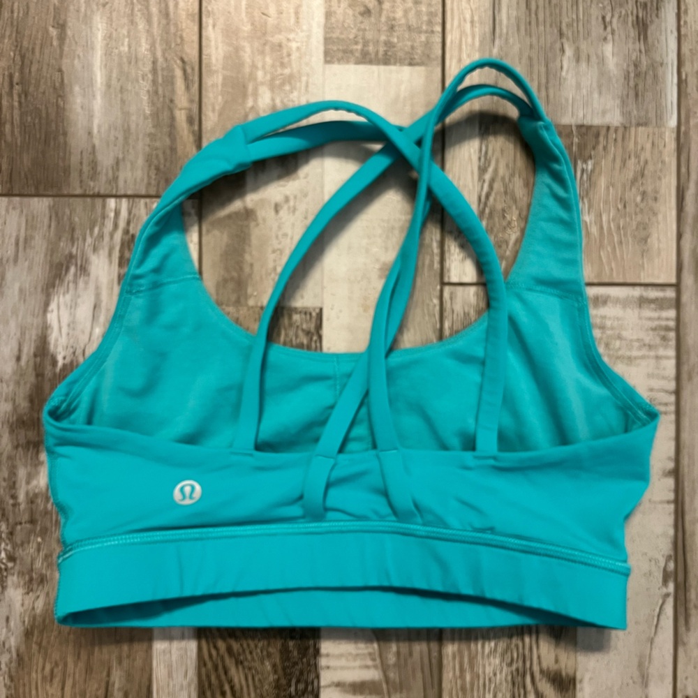 lululemon athletica Aqua Strappy Sports Bra